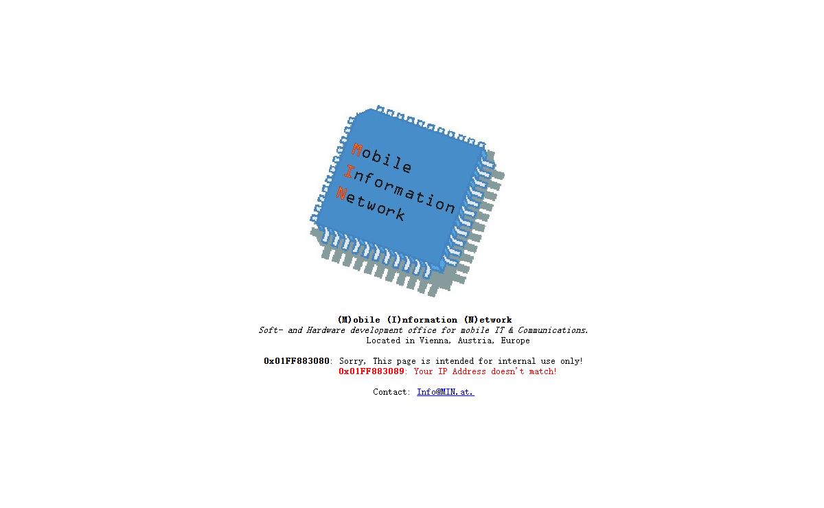 Home of the (M)obil (I)nformation (N)etwork