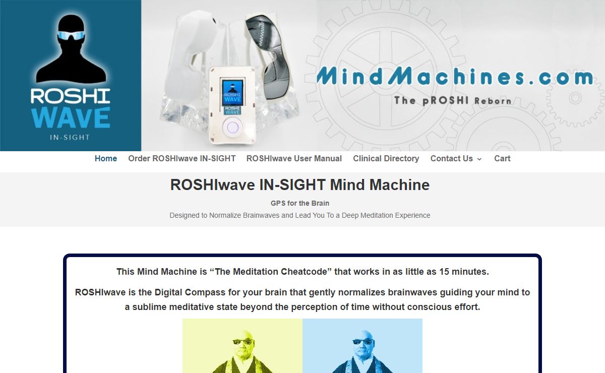 Mind Machines Brainwave Entrainment AVS Light Sound Devices
