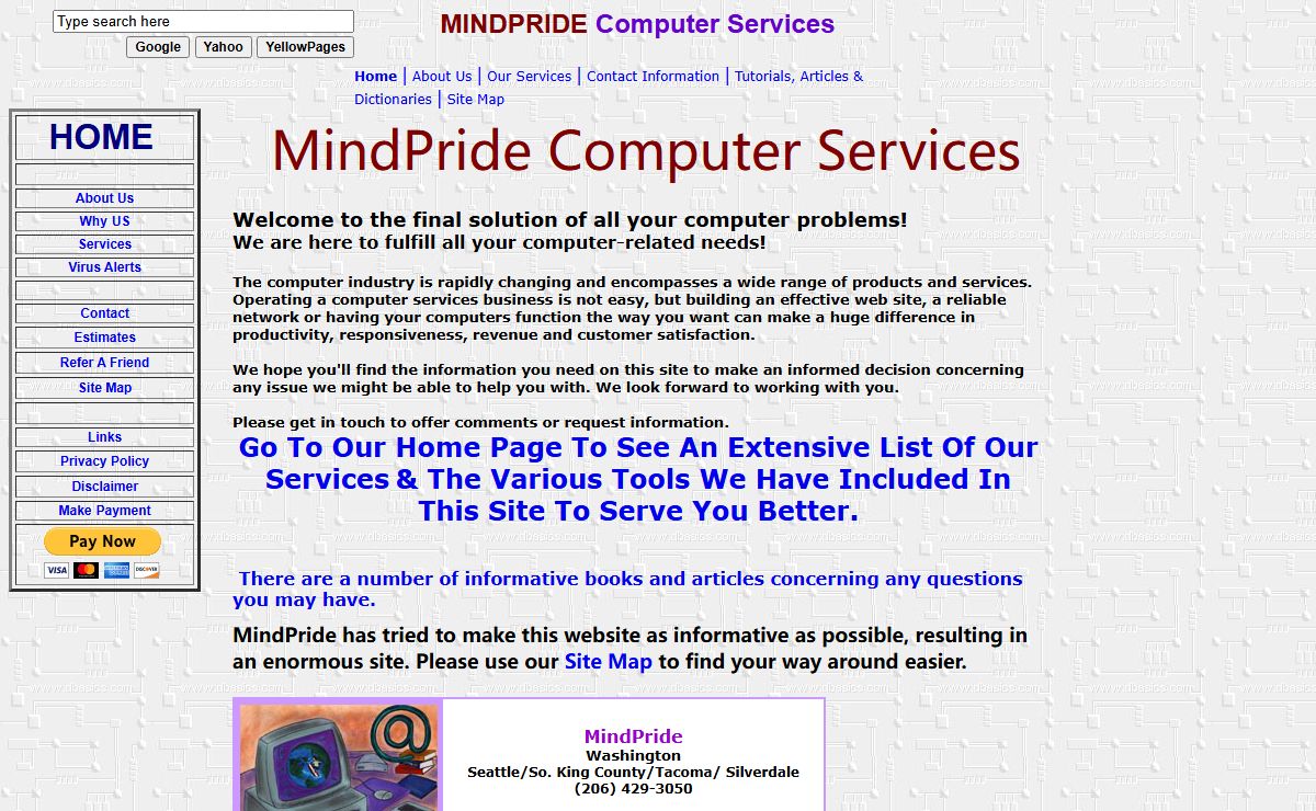 Index 1 (Home Page)