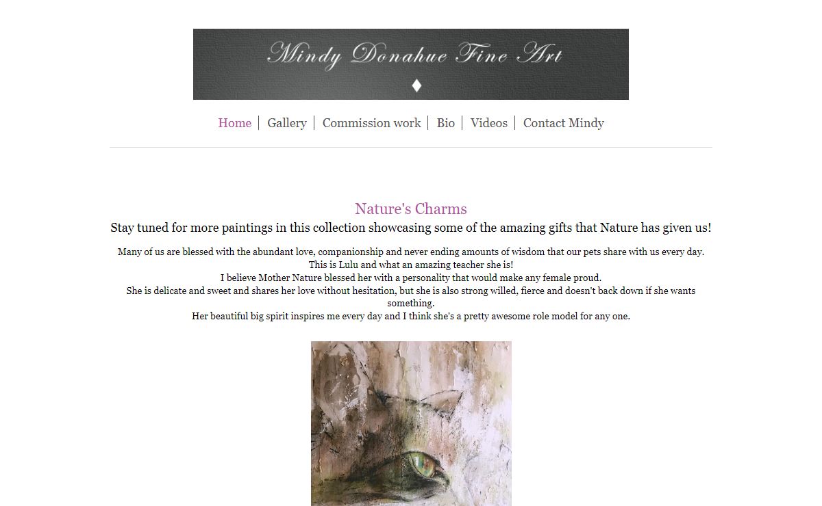 Mindy Donahue Fine Art - Home