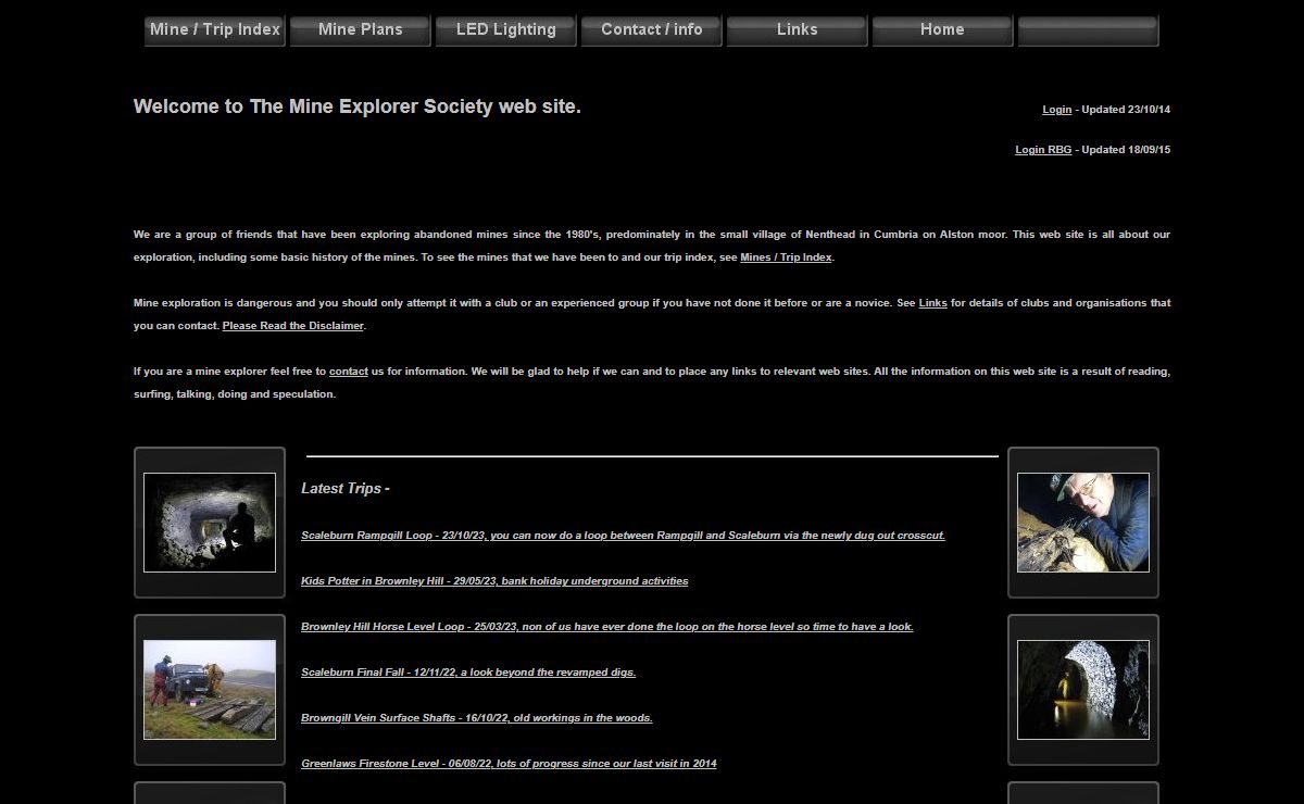 The Mine Explorer Society - Mine Explorer Society
