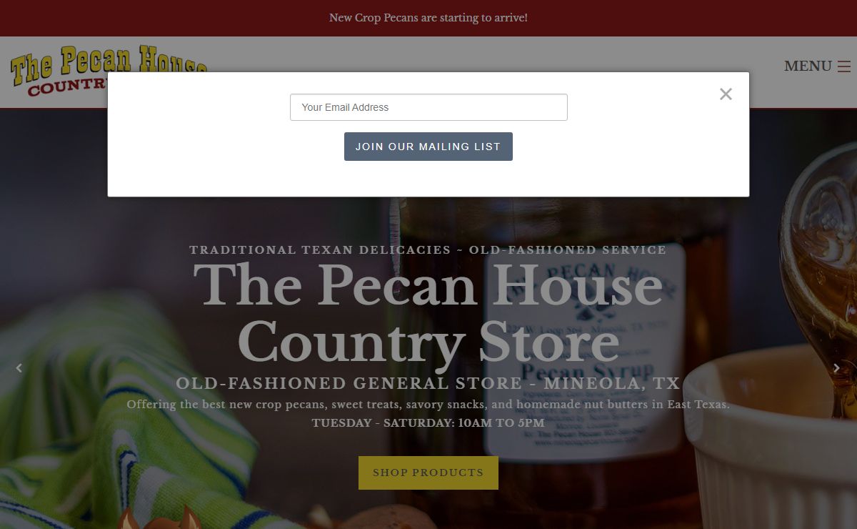 The Pecan House - Country Store - Shop Online Today