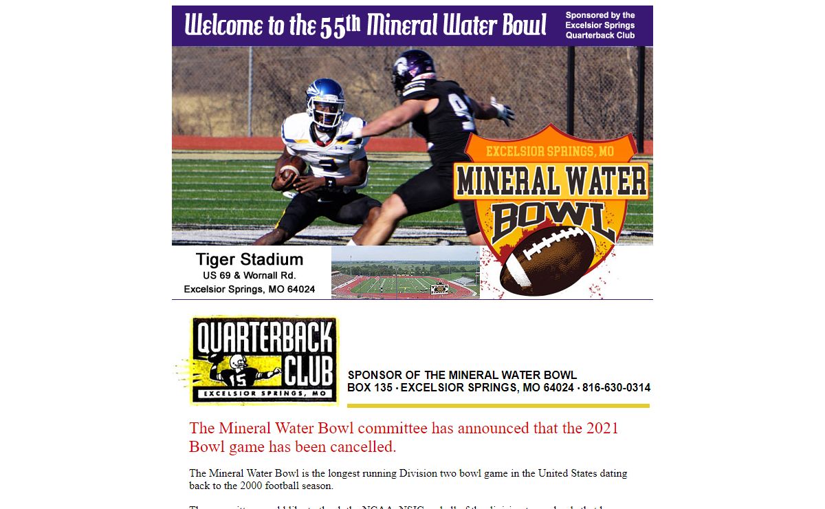 Excelsior Springs Mineral Water Bowl