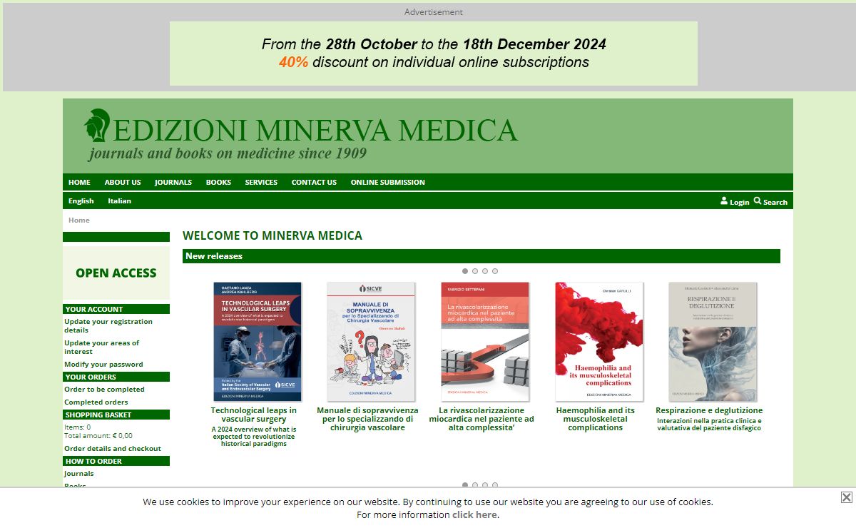 MINERVA MEDICA - home