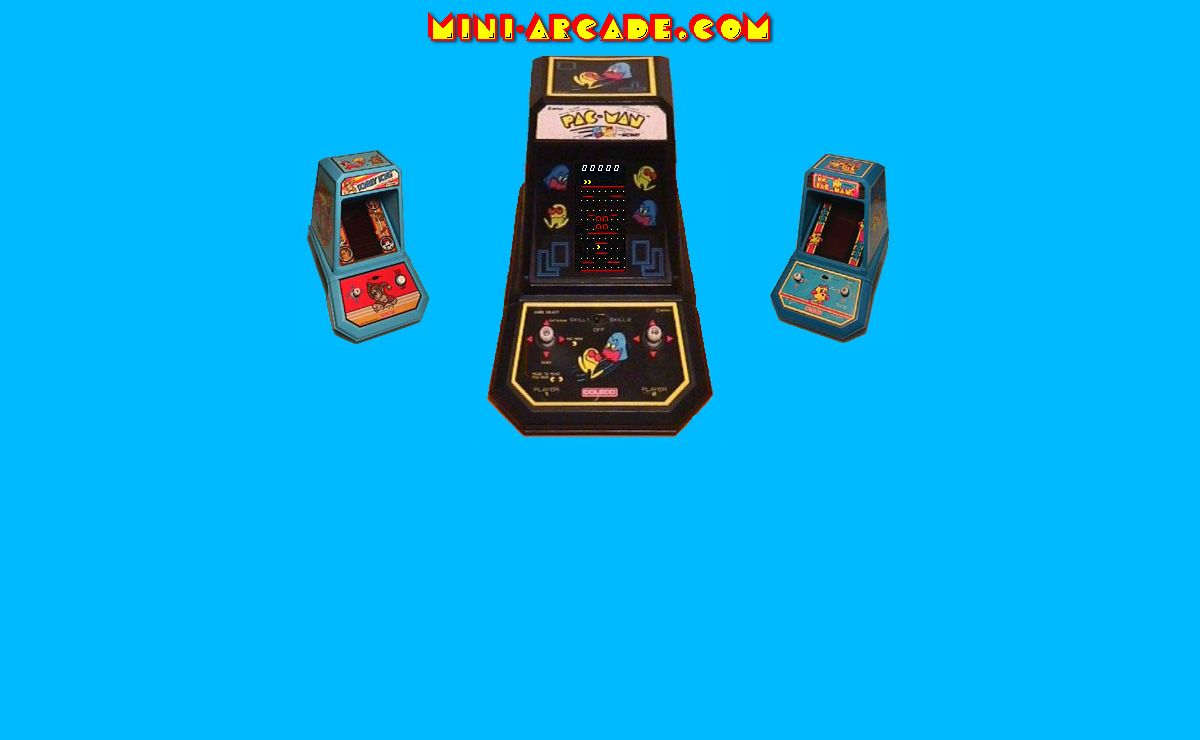 Mini-Arcade Handheld Video Game Museum