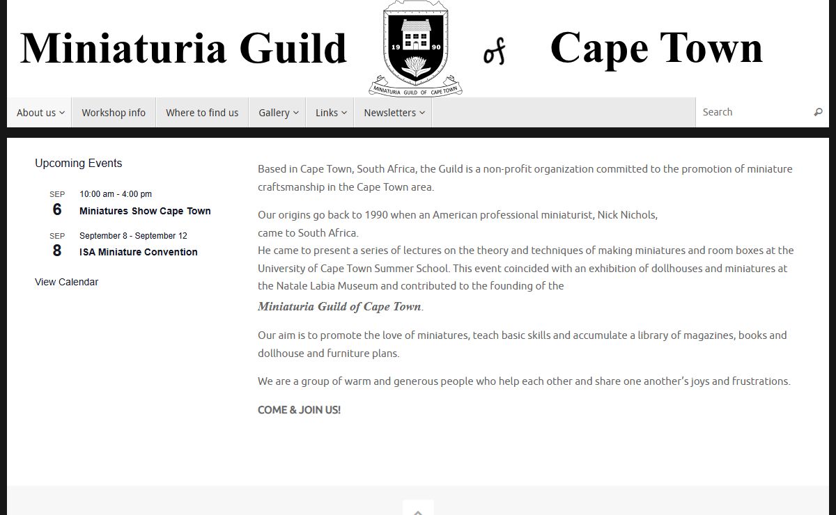 Minituria Guild of Cape Town