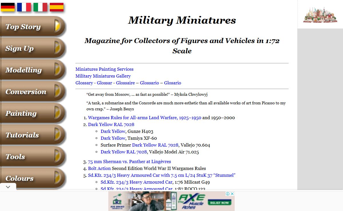 Military Miniatures Magazine