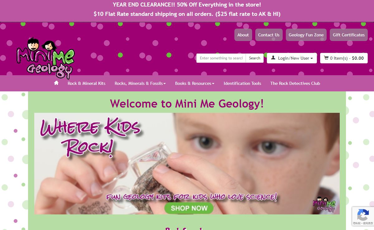 Where Kids Rock - Mini Me Geology