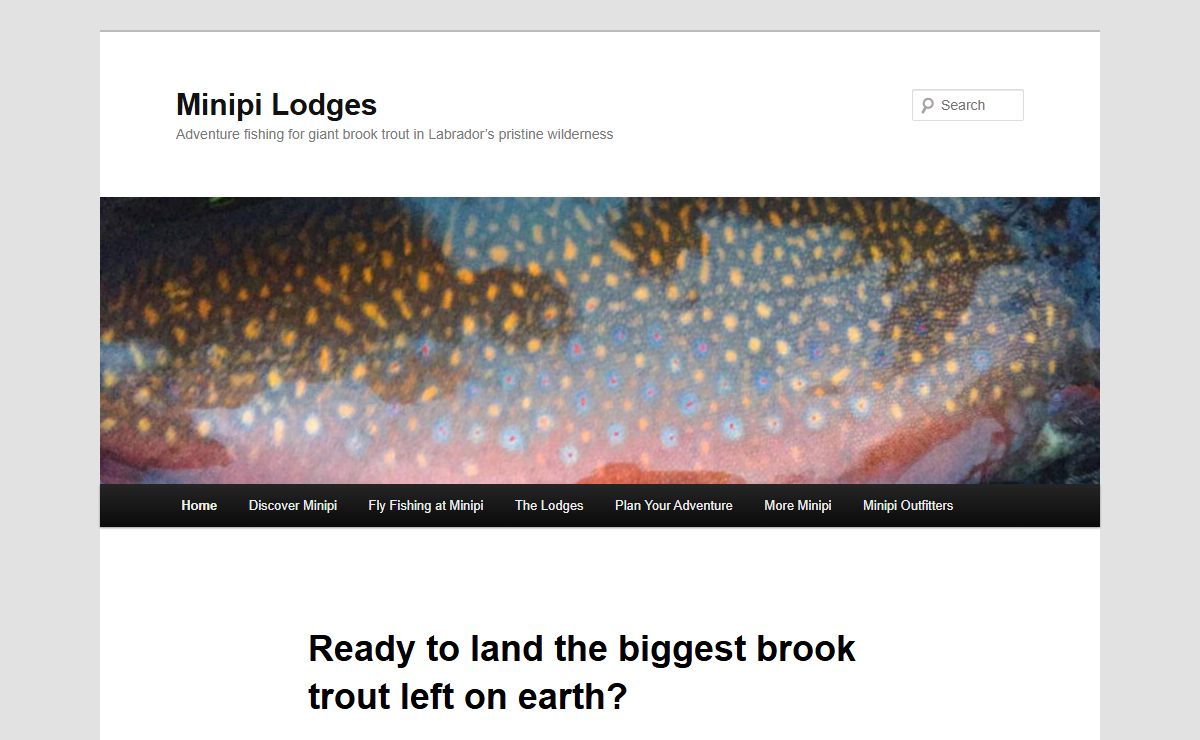 Coopers Minipi Lodges-Labrador's Best Fly Fishing for Brook TroutMinipi Lodges | Adventure fishing for giant brook trout in Labrador’s pristine wilderness