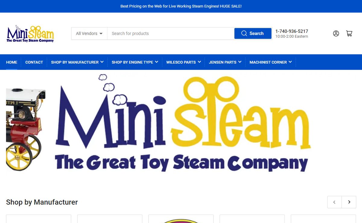 MiniSteam - The Great Toy Steam Company