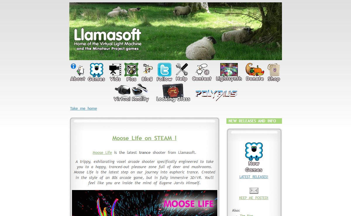 Welcome to Llamasoft