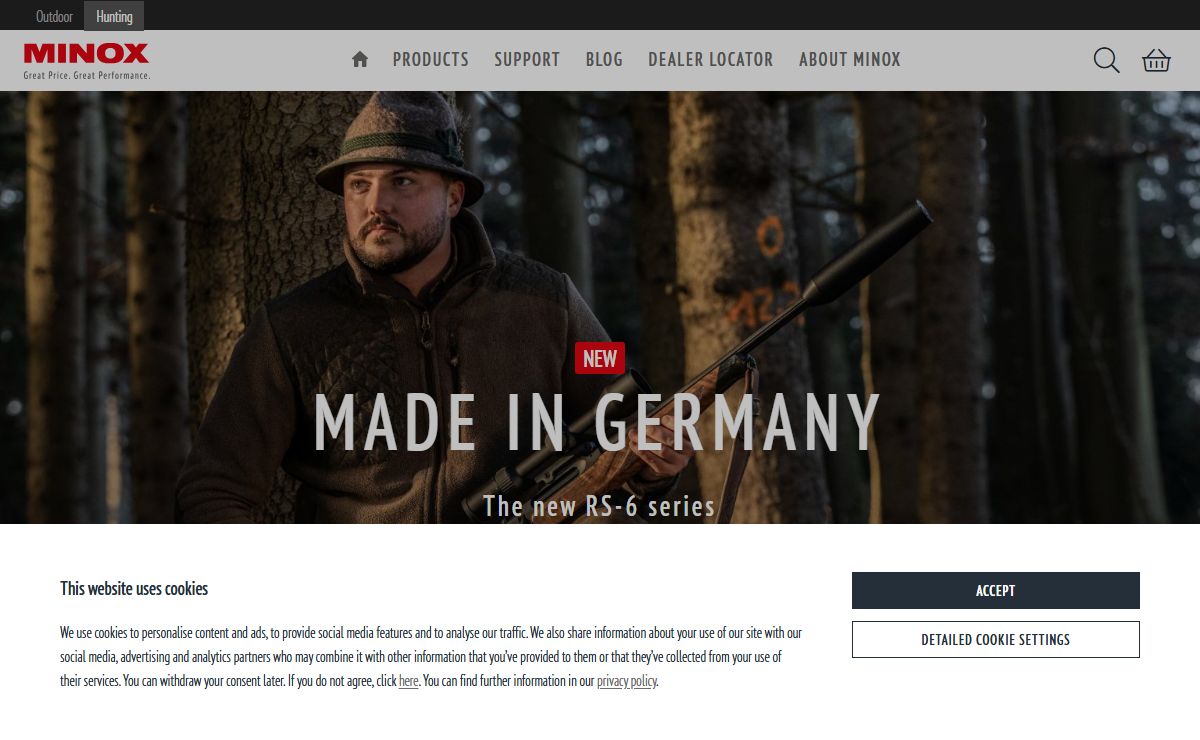 Discover the world of hunting optics
