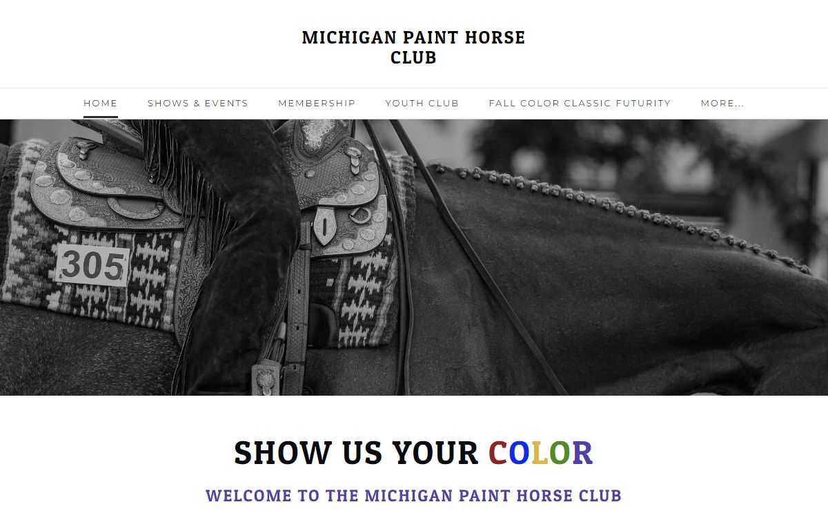 MICHIGAN PAINT HORSE CLUB - Home