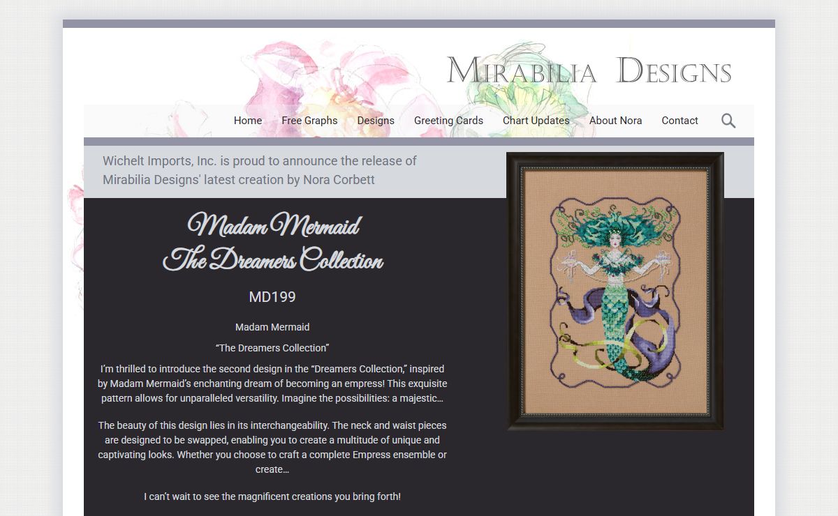 Mirabilia Designs | Wichelt Imports, Inc. is proud to announce the release of Mirabilia Designs' latest creation by Nora Corbett