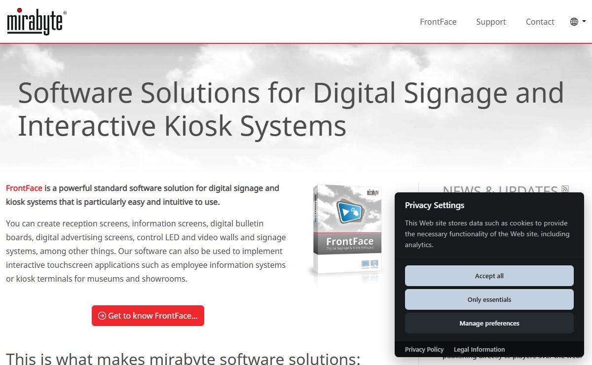 mirabyte | Digital Signage Software Solutions