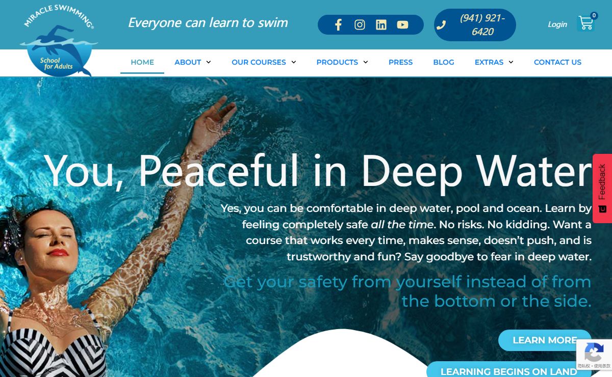 Fear of water adult swimming lessons