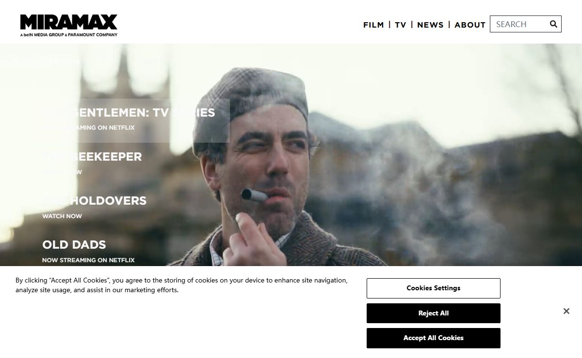 Miramax Home Page