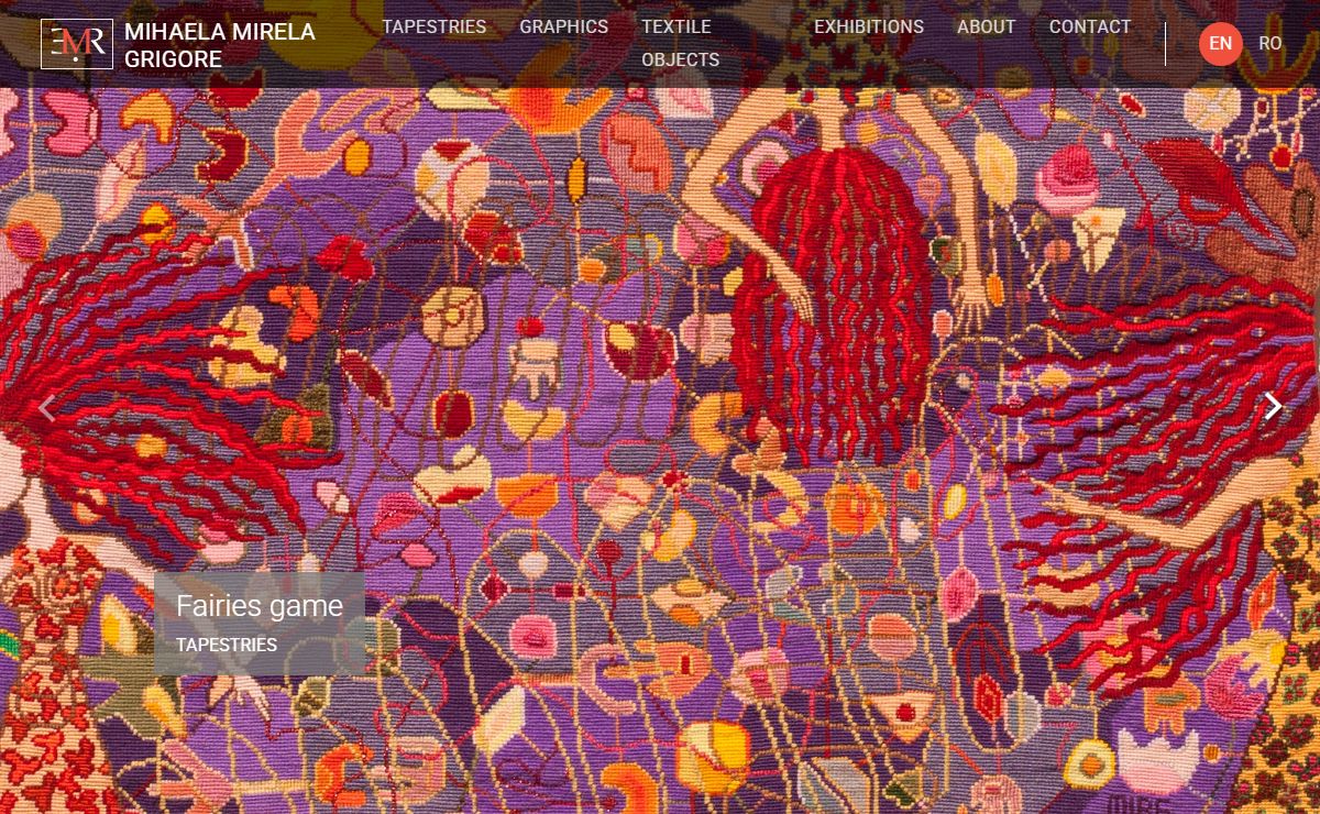 Tapestry, graphic and textile artworks by Mire