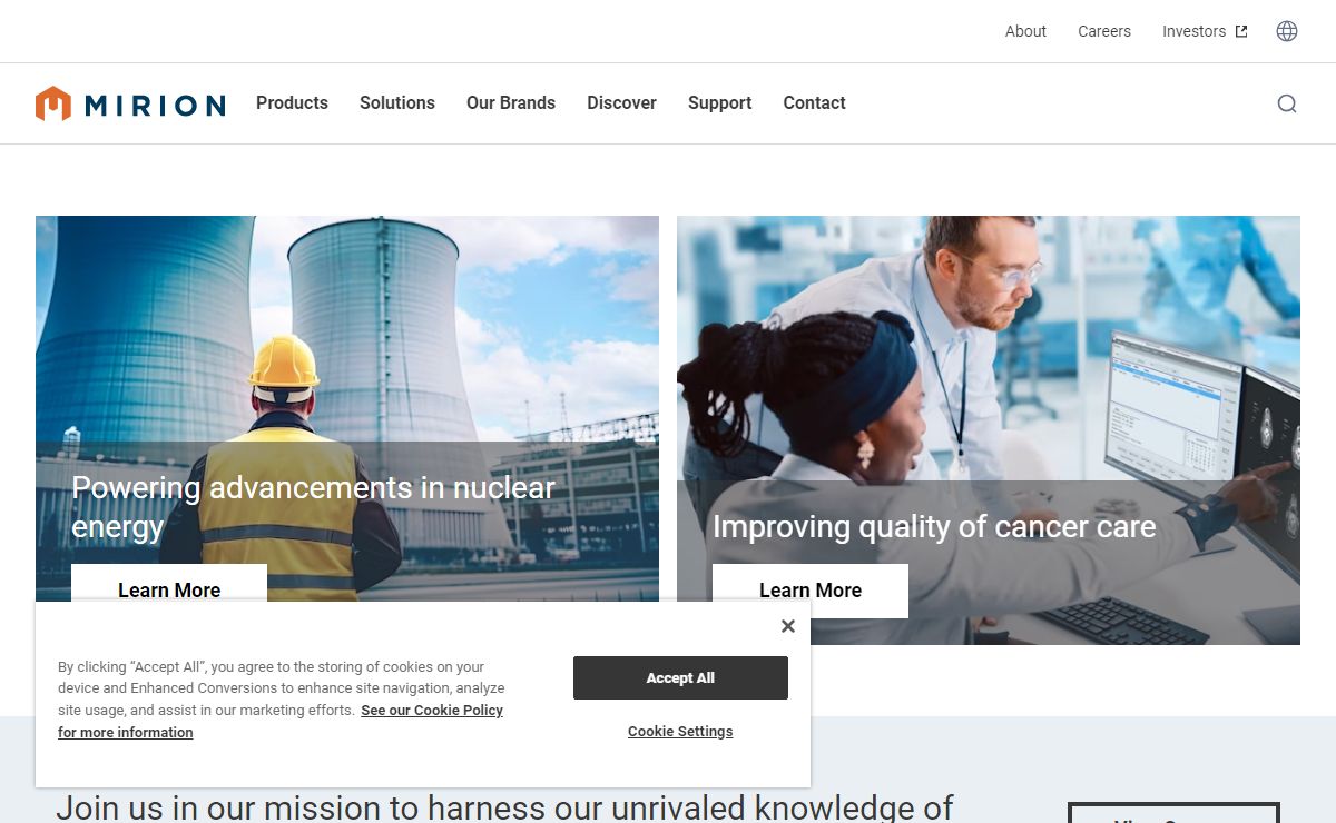 Mirion, Radiation Measurement & Detection Devices