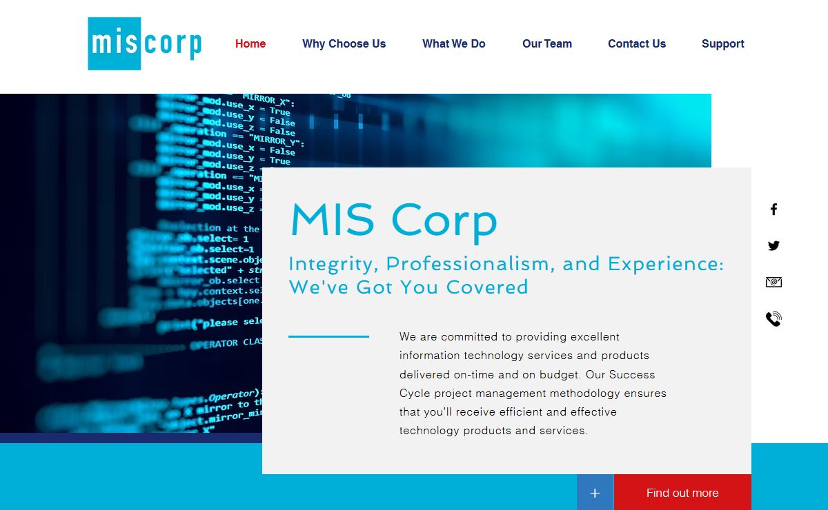 IT Services and Winery Software | MIS Corp | United States