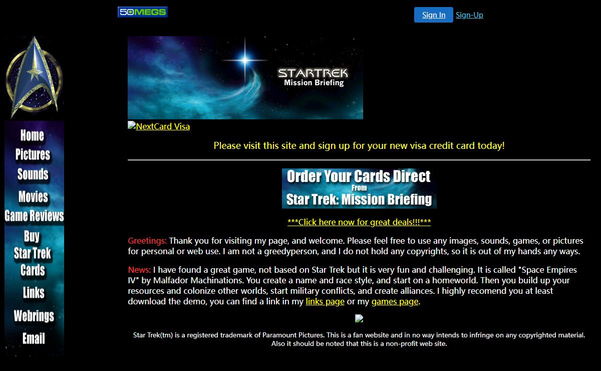 Star Trek : Mission Briefing