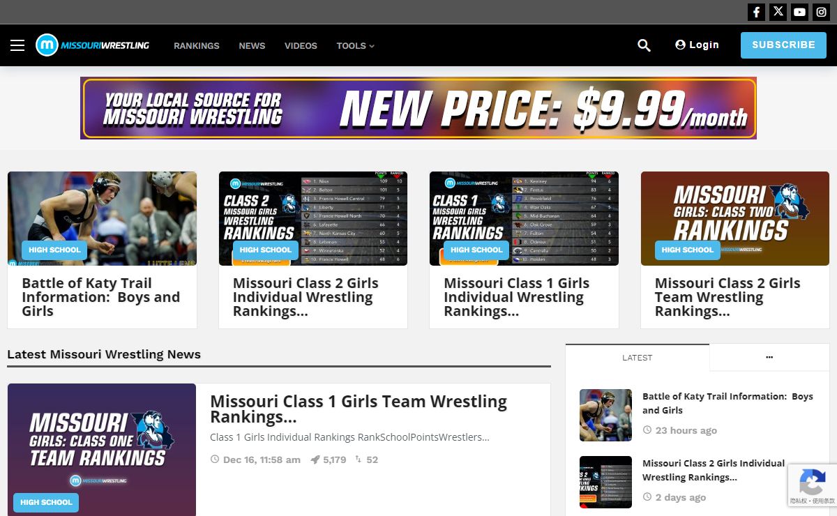 Front Page - MissouriWrestling.com