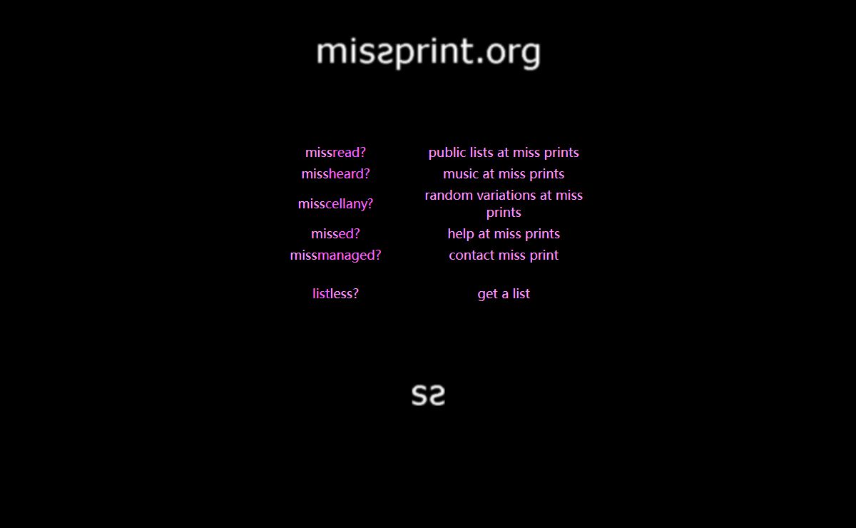 missprint.org