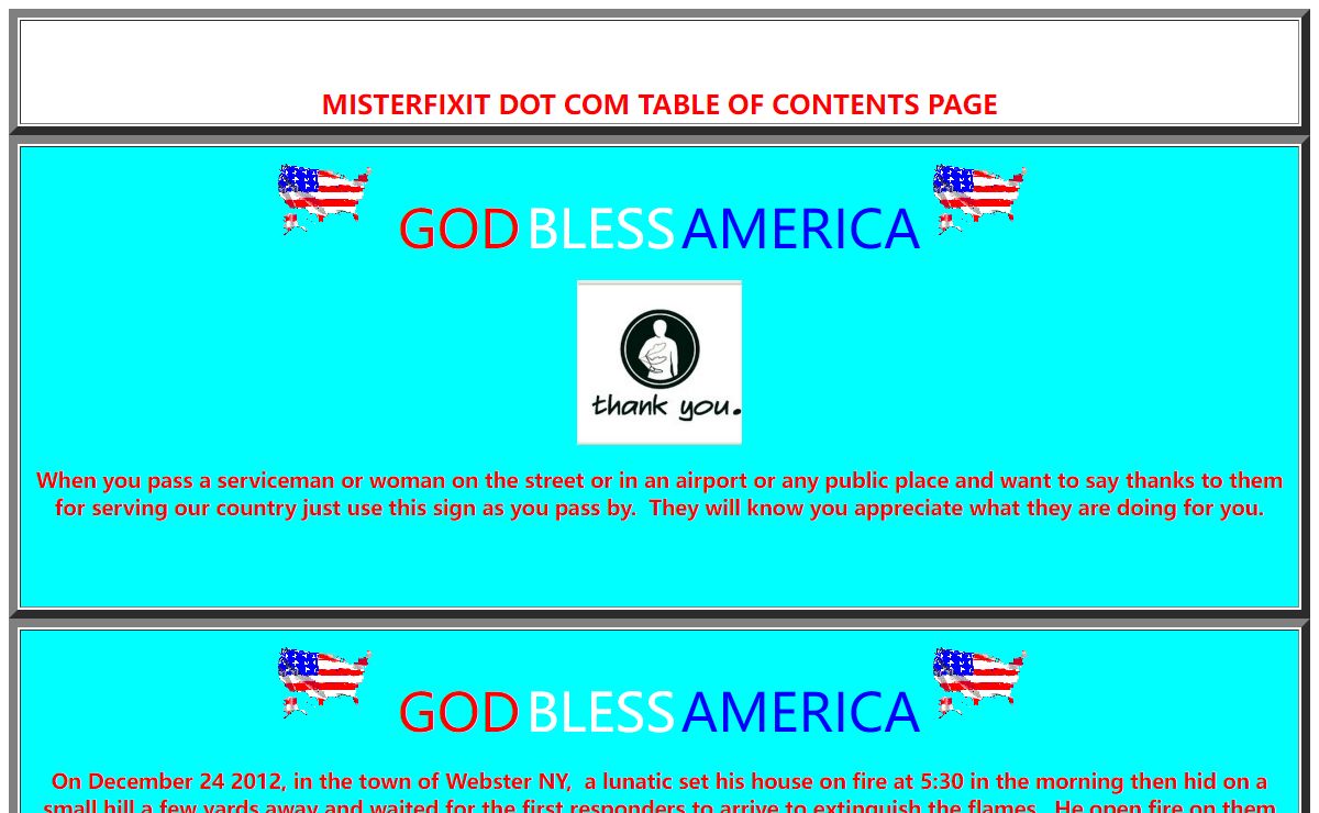 MisterFixit dot com