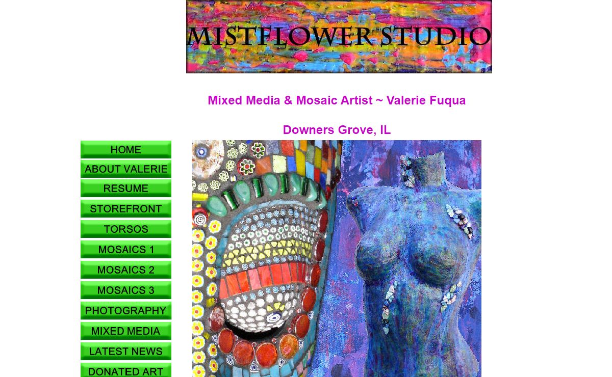 Mistflower Studio ~ Mosaics, Mixed Media Art & Photography