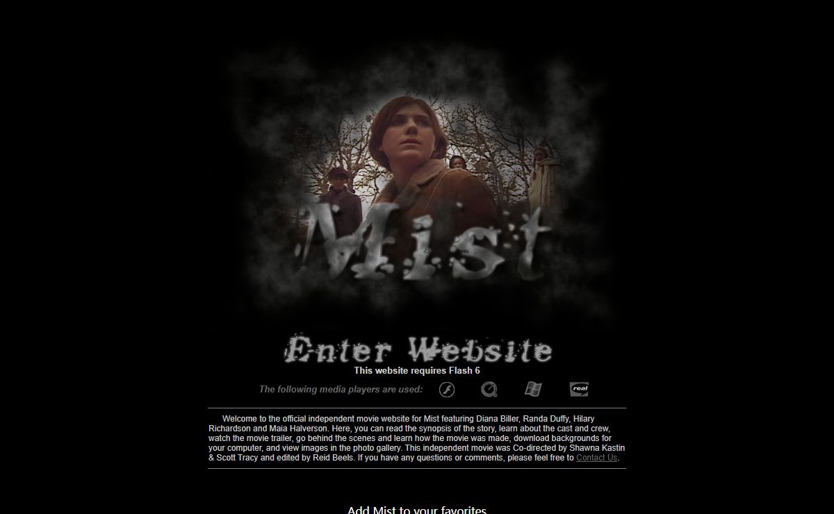 Mist -- The Official Movie Website