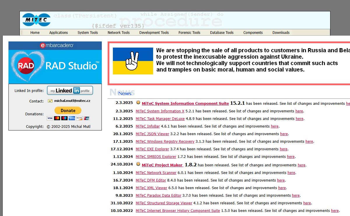 MiTeC Homepage