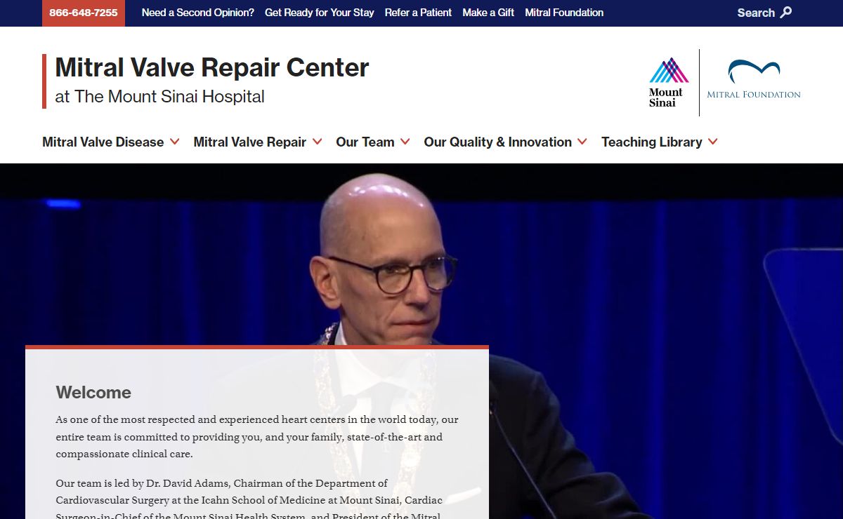 Mitral Valve Repair Center