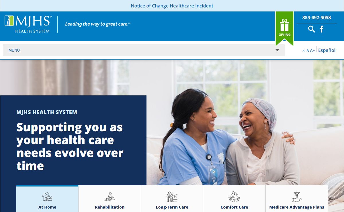 Senior Care, Hospice & Palliative Care | MJHS Health System