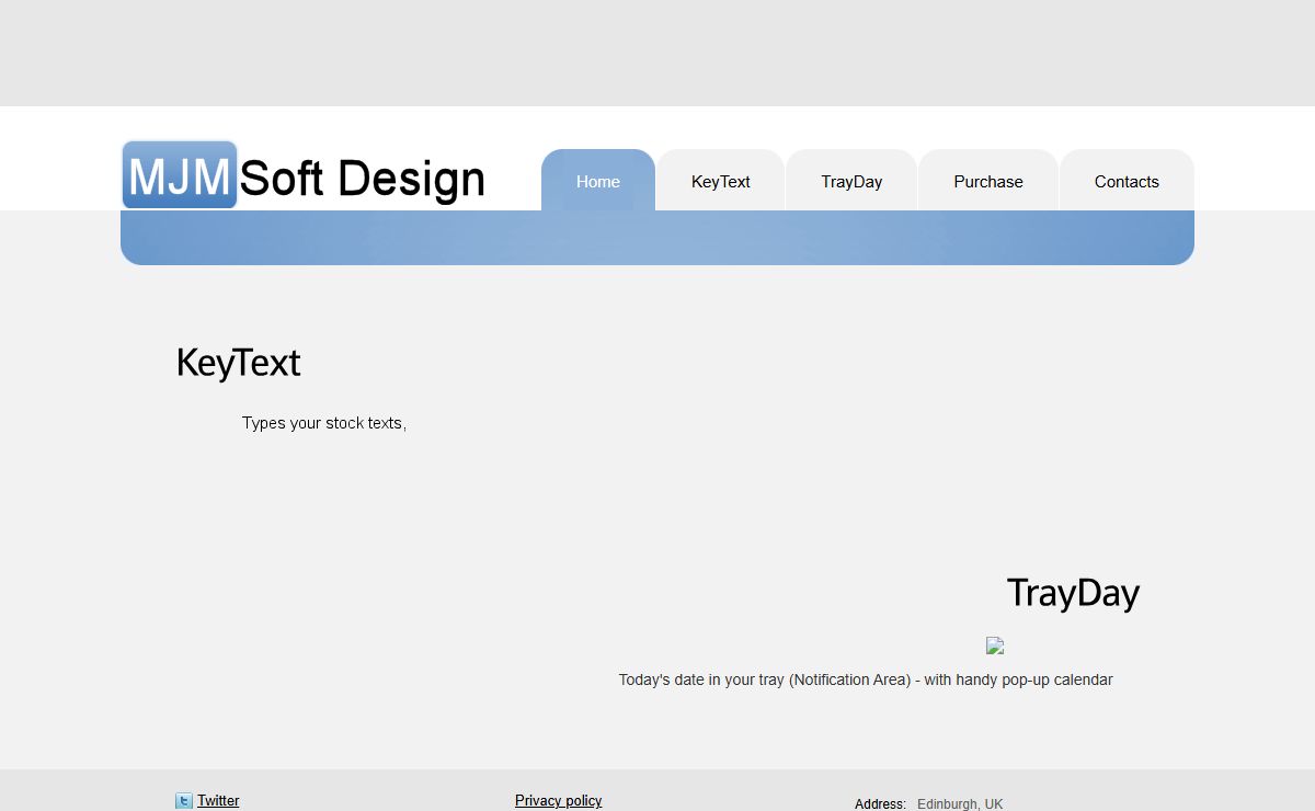 MJMSoft Design: Date, text, automation and Internet Time utilities for the Windows tray
