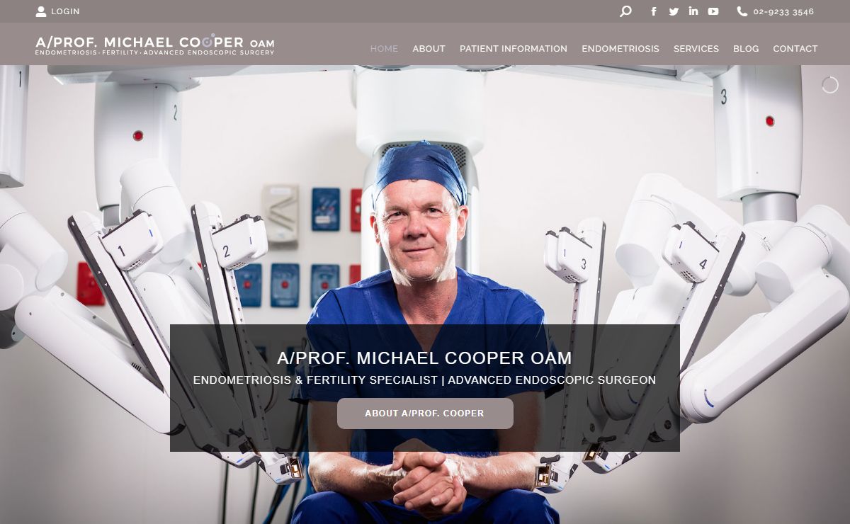 A/Prof. Michael Cooper – Endometriosis, Fertility, Advanced Endoscopic Surgery