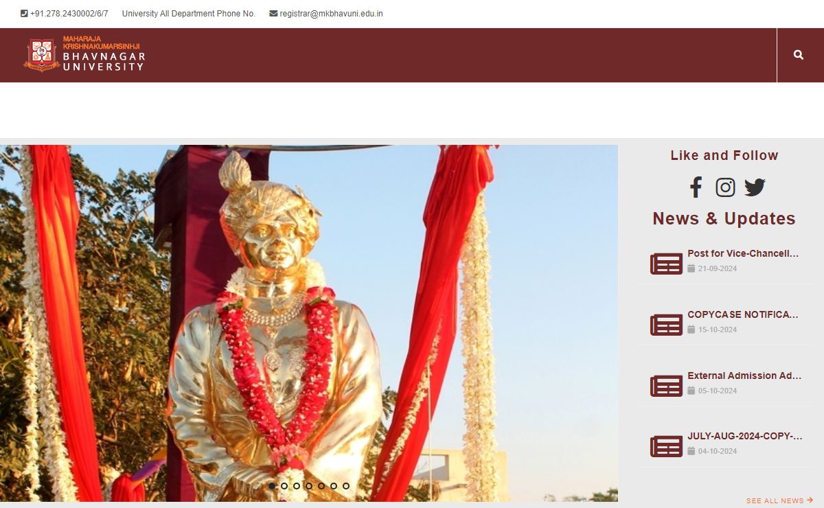 Maharaja Krishnakumarsinhji Bhavnagar University