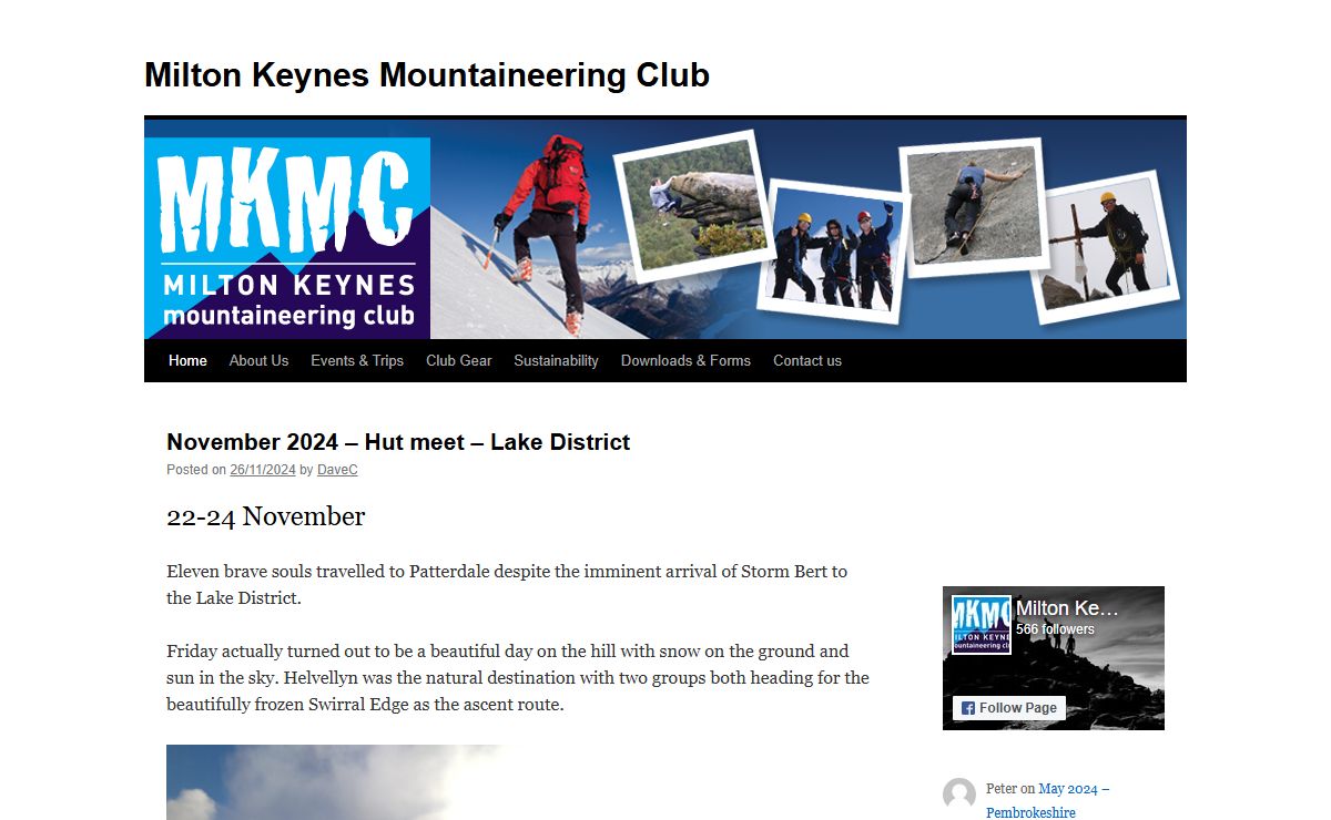 Milton Keynes Mountaineering Club