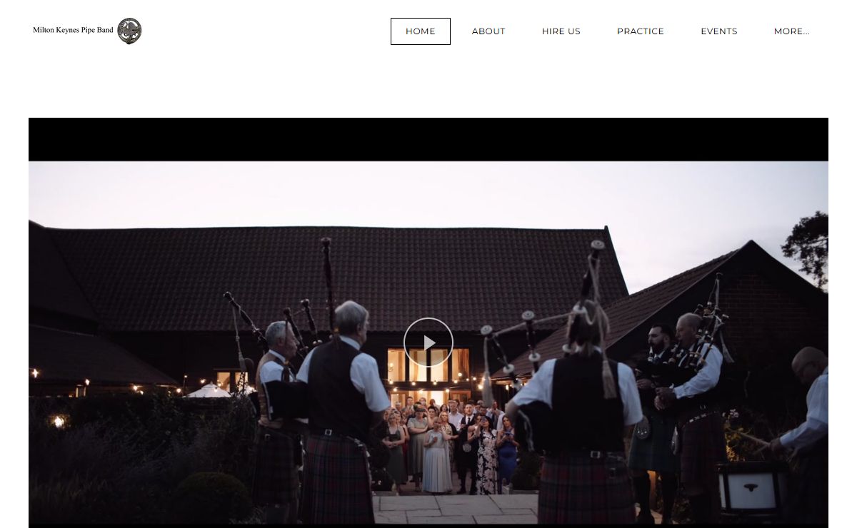 Milton Keynes Pipe Band - Home