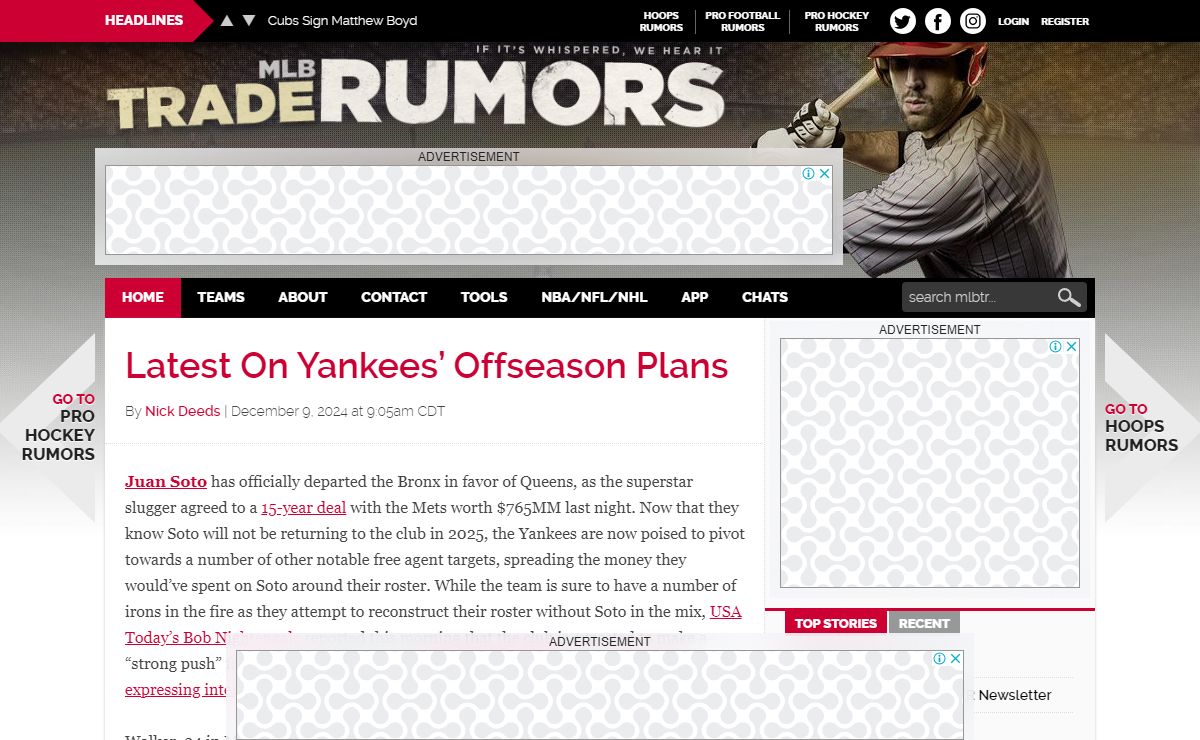 MLB Rumors - MLBTradeRumors.com