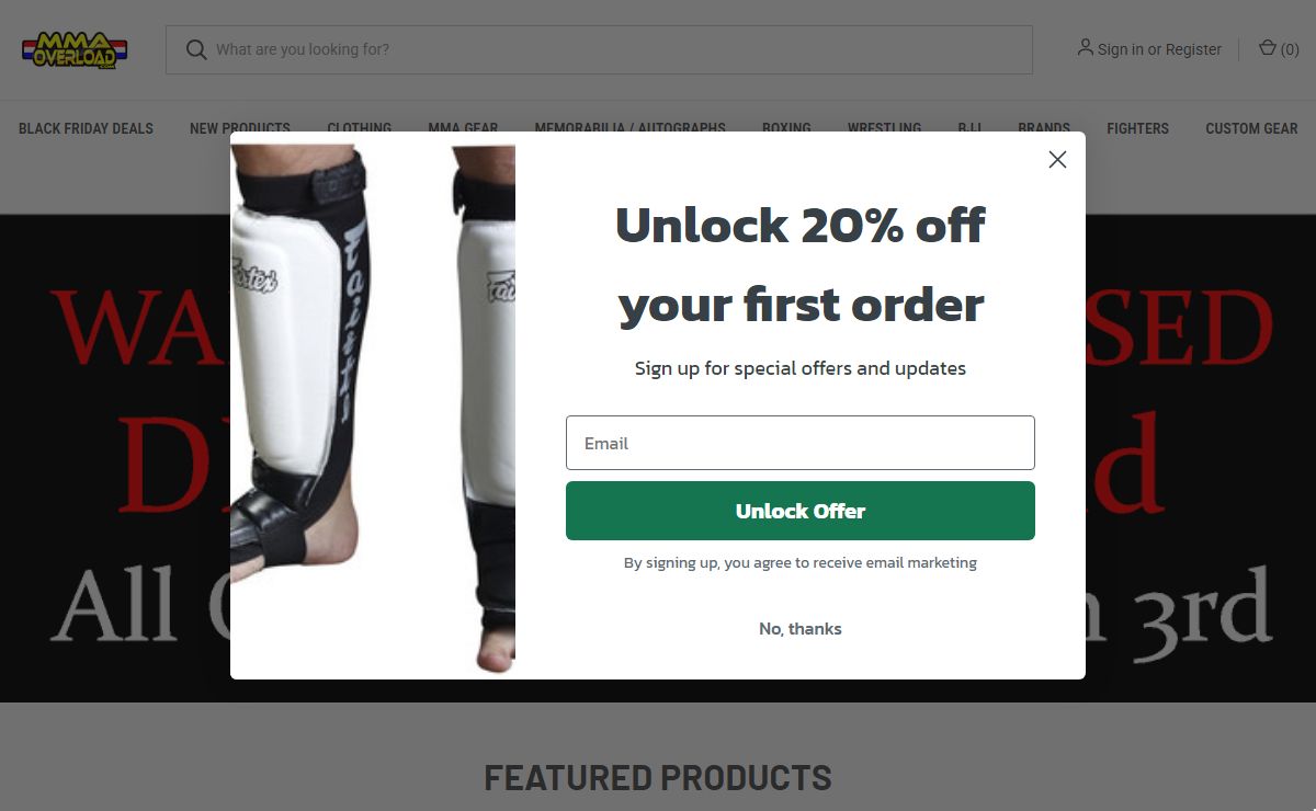 MMA Overload - MMA Clothing, Shirts, Gear, Shorts and more!