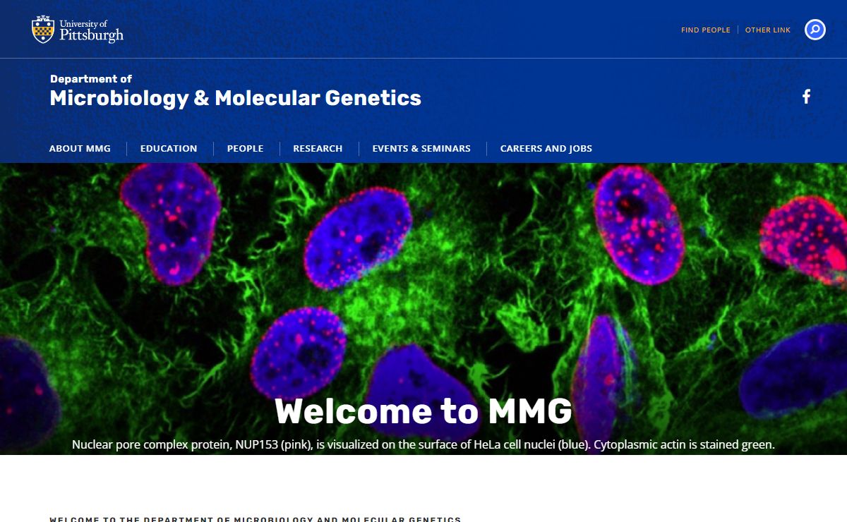 Microbiology & Molecular Genetics | University of Pittsburgh