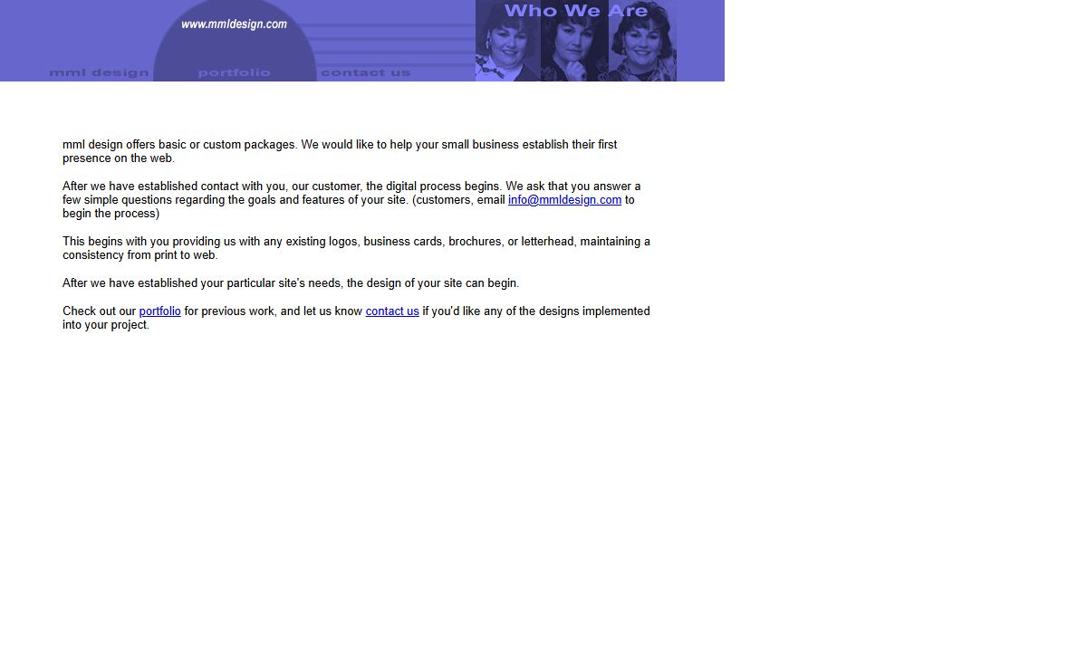 mml design home page