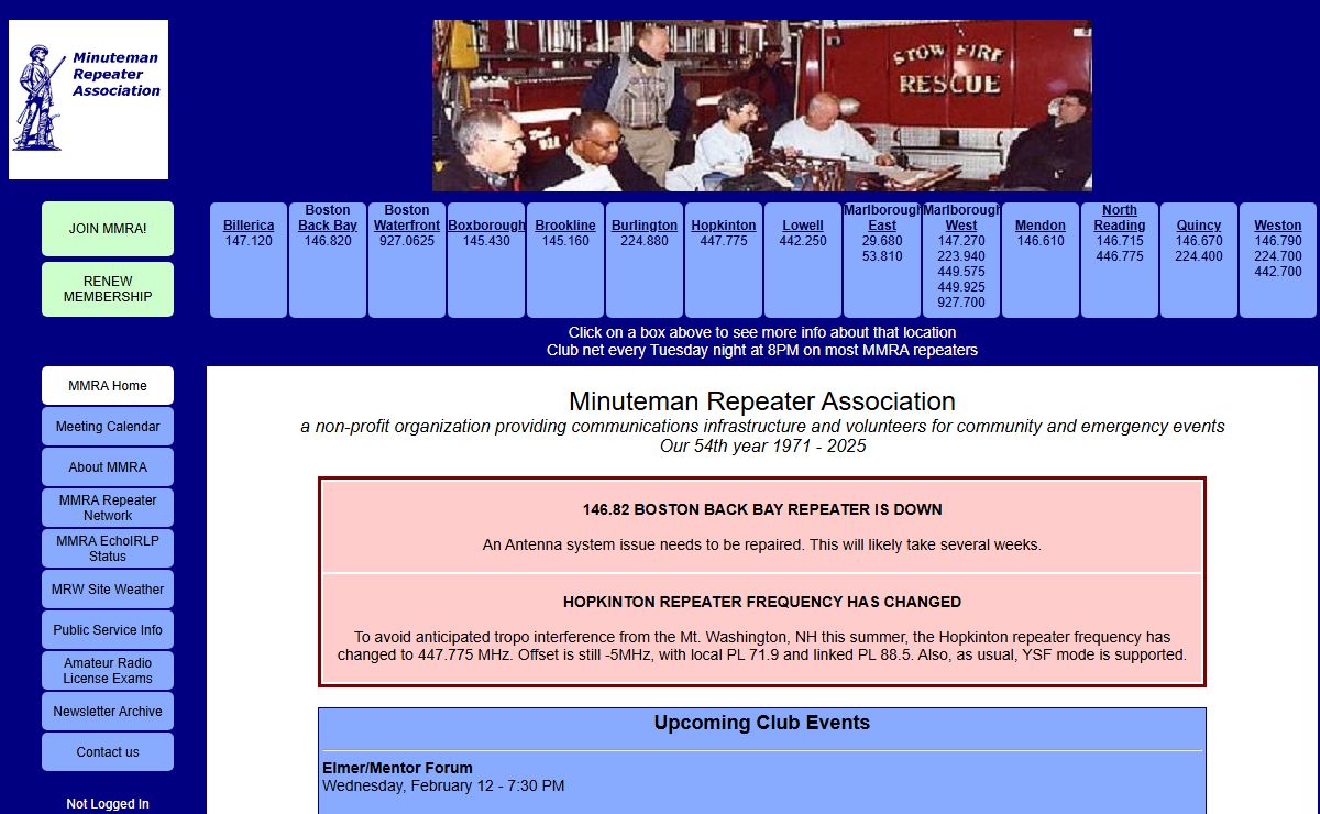Minuteman Repeater Association