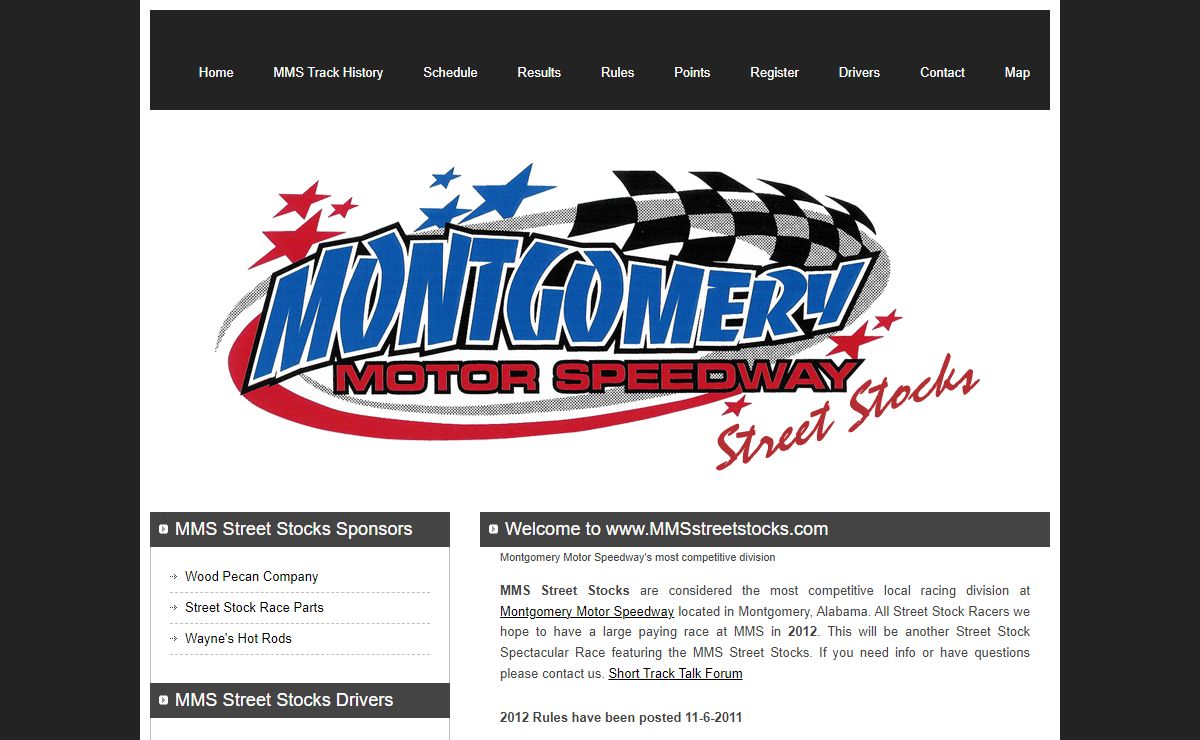 www.MMSstreetstocks.com Montgomery Motor Speedway's most competitive division