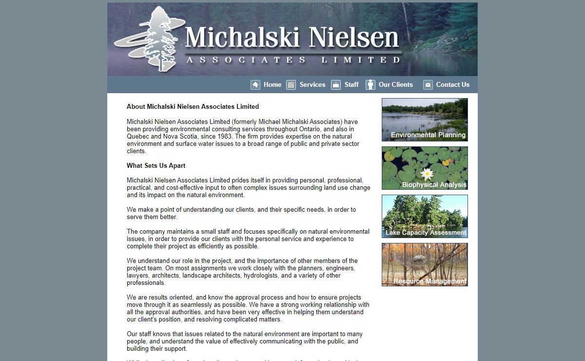 Michalski Nielsen Associates Limited
