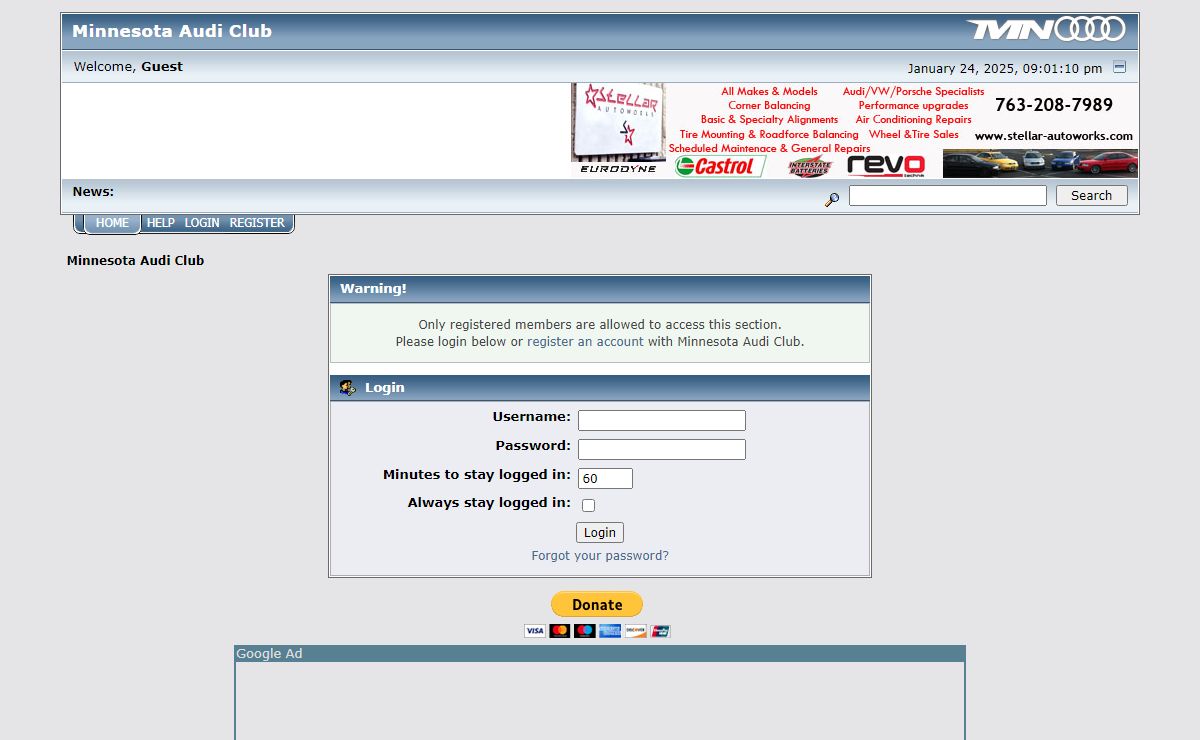 Login