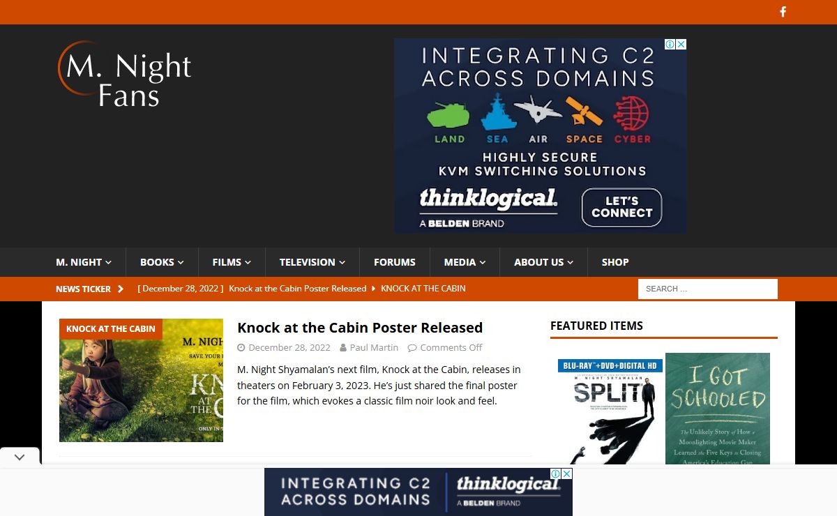 M. Night Fans - M. Night Shyamalan Movie News