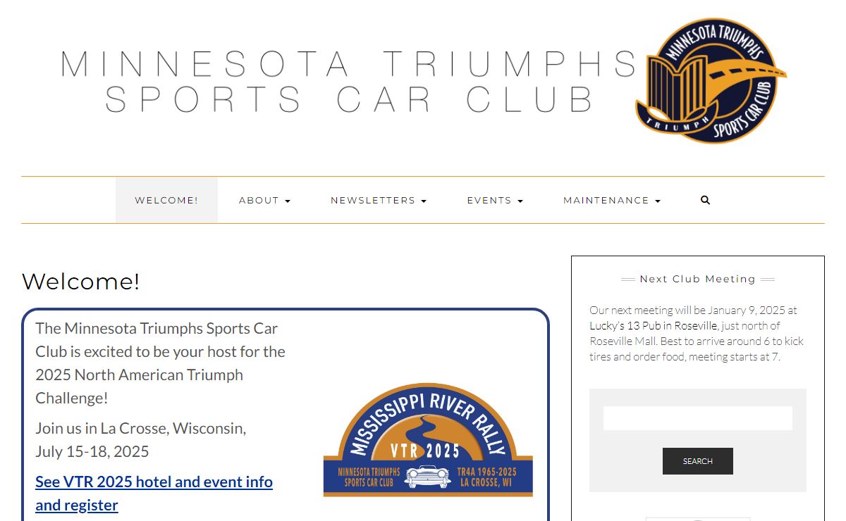 Minnesota Triumphs Sports Car Club