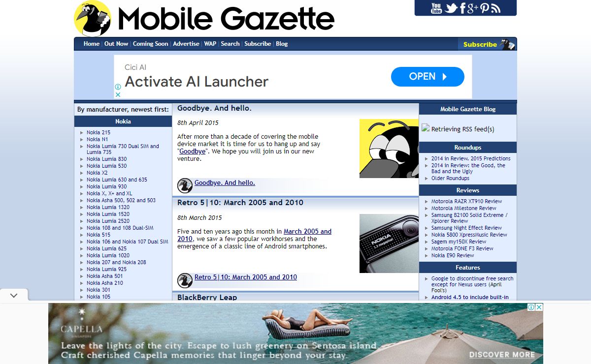 Mobile Gazette - Mobile Phone News