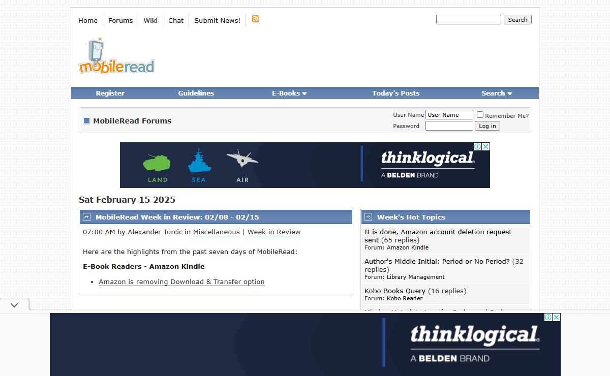 MobileRead Forums
